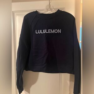 lululemon athletica Navy Sweatshirt